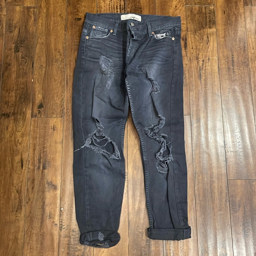 The Laundry Room ripped jeans